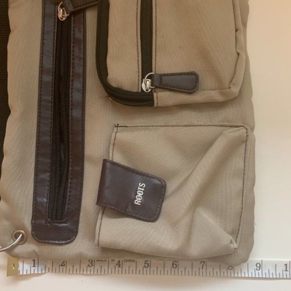 Roots Canada Beige Cross Body Bag - Picture 4 of 4